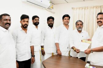 இன்று சென்னை பசுமைவழி சாலையில் மாண்புமிகு சட்டமன்ற எதிர்கட்சி தலைவர், NDA கூட்டண…