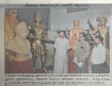 மருதுபாண்டியர்கள் சிலை தயாராகி வருகின்றதூ