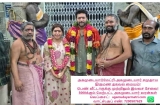 குன்றக்குடி முருகன் கோவிலுக்கு வந்து சாமி தரிசனம் செய்த திரைப்பட நடிகர் ரவி மோகன…